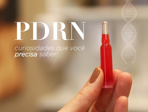 Aplicação do PDRN (esperma de Salmão) com Laser